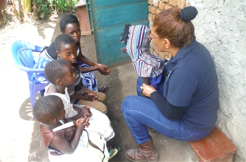 United Caribbean Trust Mission trip to Africa introducing the Moringa childrens curriculum