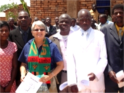 The African Community Moringa Project was introduced to the Pastors present to take back to their churches, 