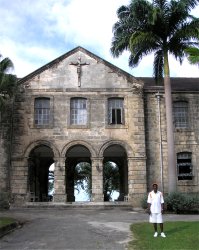 Brother Graham from Dr Creflo Dollar's World Changers Ministry visits Codrington College