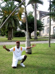 Brother Graham from Dr Creflo Dollar's World Changers Ministry visits  Codrington College