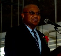 he Permanent Secretary in the Ministry of Youth Affairs and Sport, Lionel Weekes gave the Feature Address 