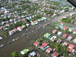 Photo compliments of the  Guyana Citizens” Initiative for Flood Relief,(GCIFR)