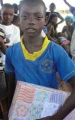 As the children received their Make Jesus Smile shoebox they were photographed and identified and are now a part of the UCT child sponsorship database for sponsorship.