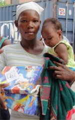 This day in particular we were focusing on the babies from the tent cities that surround the orphanage. 