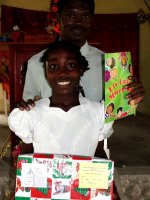 The children from Church of God Bois Landry had a wonderful time receiving their Make Jesus Smile shoeboxes. 