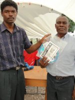Tabarre Sawyer PointONE water filter distribution