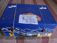 The Rock Christian School must get first prize for the best wrapped boxes.