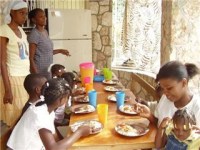 After School Club feeding program is up and operationa