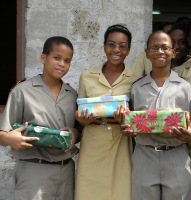 Thanks to the children of Rowland Edwards school  in Barbados
