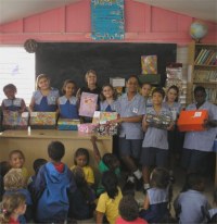 Thanks to the children of Wills Primary School in Barbados