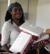 Thanks to the women inmates of Dodds Prison in Barbados that beautifully wrapped hundreds of shoe boxes for the project, 