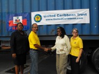 Thanks to Eric Hassell and Son Ltd, Seaboard Marine Ltd and Se-Sash Logistics Ltd for collaborating to have the container shipped to Haiti free of cost.