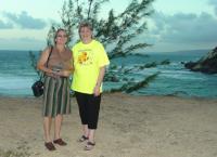 Denie and Jenny the Founder of United Caribbean Turst