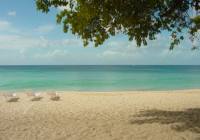 West coast beach opposite the school