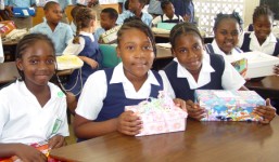 Thanks to the children of Rowland Edwards Primary School in Barbados