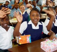 Thanks to the children of Rowland Edwards Primary School in Barbados