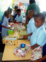 Thanks to the children of Half Moon Fort Primary School in Barbados