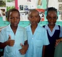 Thanks to the children of Half Moon Fort Primary School in Barbados