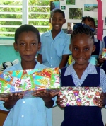 Thanks to the children of Half Moon Fort Primary School Barbados