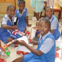 Thanks to the girls of Hindsbury Primary School Barbados