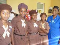 Thanks to the brownies  of Hindsbury Primary School Barbados