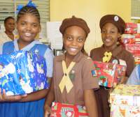 Thanks to the brownies  of Hindsbury Primary School Barbados