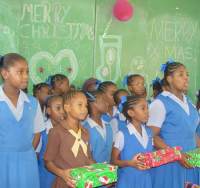 Thanks to the girls of Hindsbury Primary School Barbados