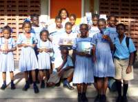 Thanks to the children of West Terrace Primary school i n Barbados