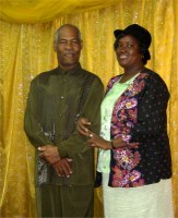 Pastor Hal and his wife