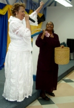 Prophetess Sandra Moore  and Sister Deborah