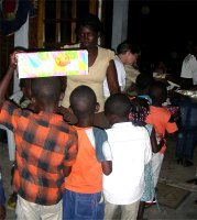 The party was a partnership between United Caribbean Trust and Antiochie Paranam in Suriname. 