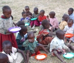 Feed a child in Tanzania