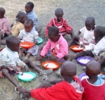 Feed a child in Tanzania