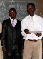 Pastor Abraham the CEPCI Uganda representative and the KIMI Kampala coordinator and UCT Uganda representative.