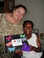This gift was lovingly created by Ali to thank Dr B for pouring herself out on behalf of the youth of Barbados.