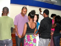 Dr B ministered at Kingdom First International church in Barbados
