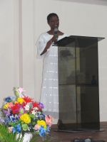 Dr B ministered at Kingdom First International church in Barbados