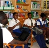 Dr B visits St Michaels School in Barbados