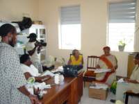 Princess Royal Hospital: Met with Matron Mrs. Bristol and Mrs. Esther Fleary, Hospital Administrator.