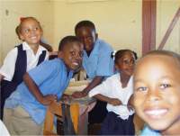 Happy faces the children of Carriacou