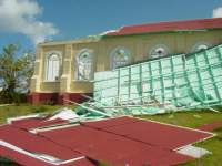 St Francis church destroyed in Ivan