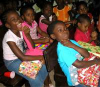 The party was a partnership between United Caribbean Trust and Antiochie Paranam in Suriname.