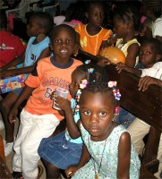 The party was a partnership between United Caribbean Trust and Antiochie Paranam in Suriname.