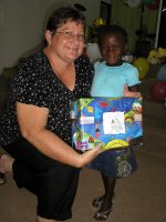 The party was a partnership between United Caribbean Trust and Antiochie Paranam in Suriname. 