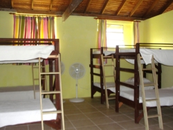 The large Vocational Training room has been tiled and five bunks 