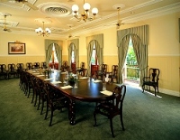 Each of these floors have their own conference rooms and buffet style dining rooms they can be set formally for special occasions such as weddings