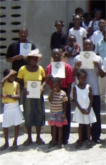 Kids EE graduation Haiti