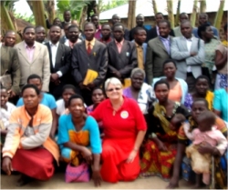 Jenny the founder of UCT was joined by Lisa Gardier, seen here, the Vice Chair of UCT, and traveled to Tukuyu Africa Training Bible School Centre in Tanzania.