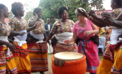 Buganda Dance and Drama Cultural group Uganda Moringa Community Project training