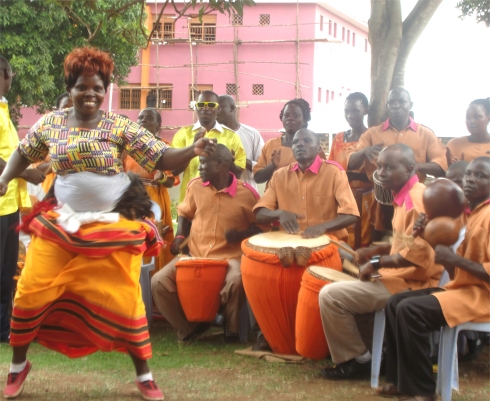 Buganda Dance and Drama Cultural group Uganda Moringa Community Project training